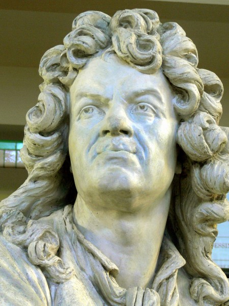 Jean-Baptiste Lully By Pierre-Alexandre Schoenewerk Face MuséePiscineRoubaix