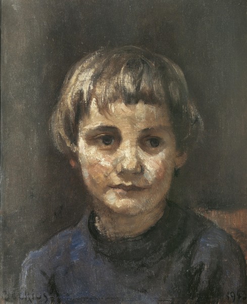 Jean-Pierre Beckius, François Beckius, fils aîné de l'artiste (1943)