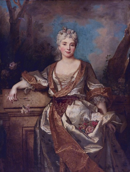Jeanne-Henriette de Fourcy, Marquise de Puységur by Nicolas de Largillierre