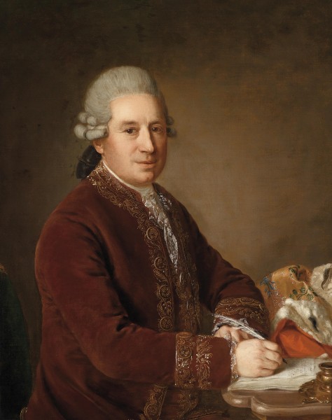 Johann Georg Weikert Bildnis eines österreichischen Aristokraten am Schreibtisch