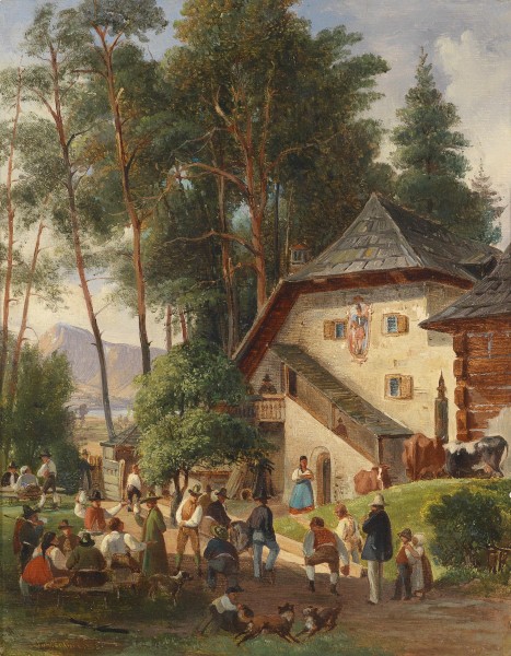 Johann Nepomuk Passini Dorffest 1865