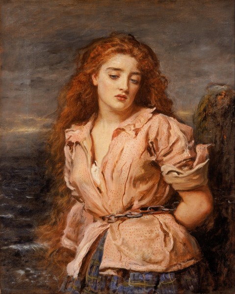 John Everett Millais - The Martyr of the Solway - Google Art Project