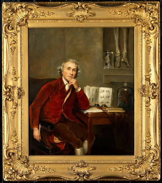 John Hunter (1728-1793), surgeon and anatomist. Oil painting Wellcome V0017905