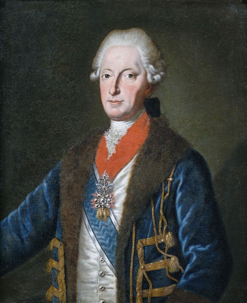 Josef Fischer Bildnis eines adeligen Herrn mit Orden 1788