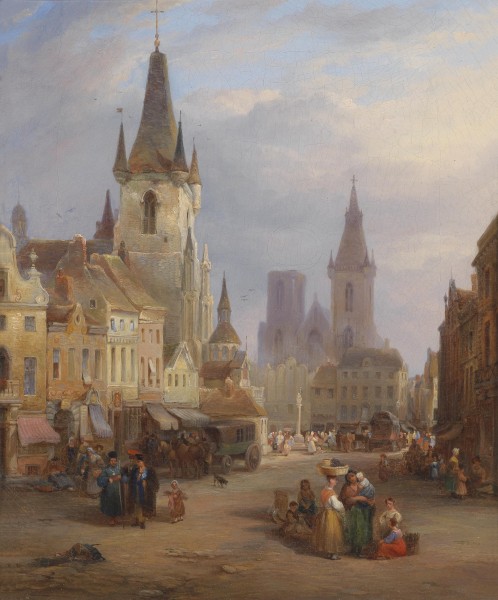 Joseph Barter Der Markttag 1835