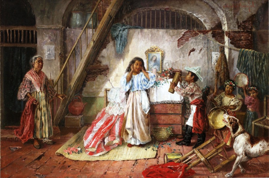 Juego de niños, de Miguel Zaragoza y Aranquizna (Museo del Prado)