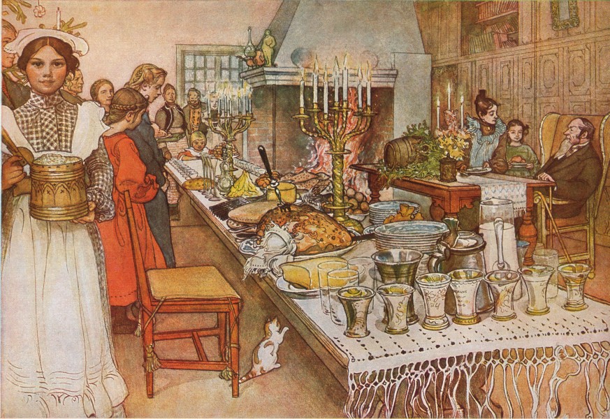 Julaftonen av Carl Larsson 1904