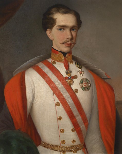 Kaiser Franz Joseph I in Feldmarschallsuniform c1854