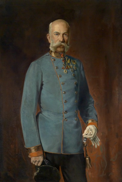 Kaiser Franz Joseph in Feldmarschallsuniform c1900