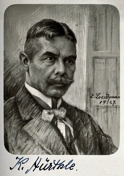 Karl Hürthle. Photograph after E. Loeselman, 1927. Wellcome V0026590