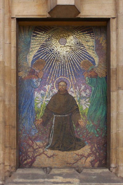 Kraków - Kościół pw. św. Franciszka z Asyżu - Mozaika 01