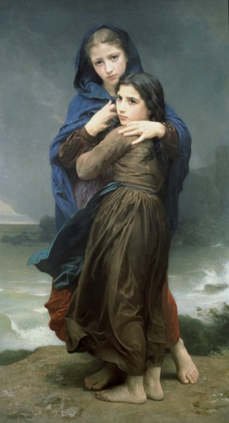 L'Orage (The Storm), by William-Adolphe Bouguereau