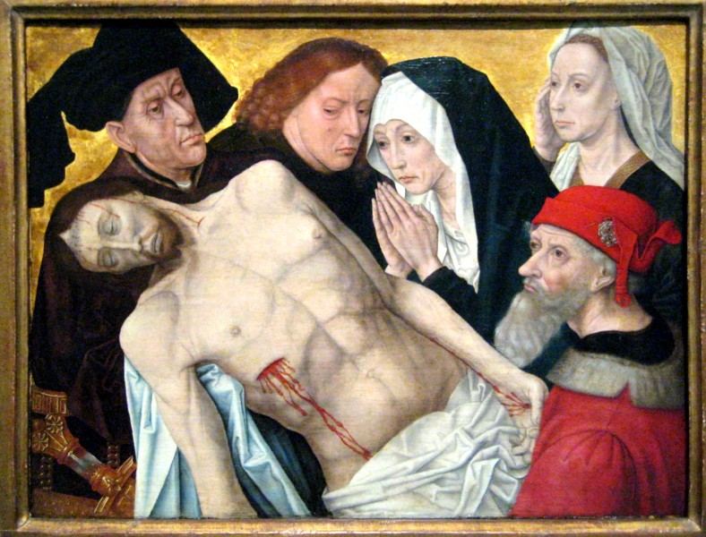 Lamentation of Christ (copy after Hugo van der Goes)
