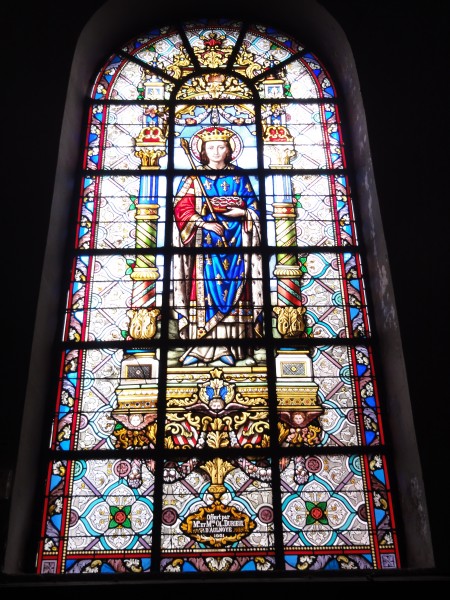 Landrecies (Nord, Fr) église vitrail 5