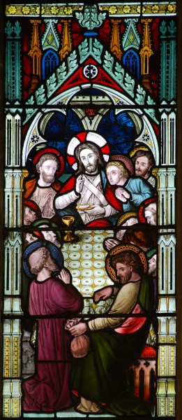 Last Supper Stained Glass