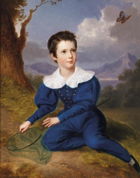 Leopold Fertbauer Portrait Maximilian Freiherr von Hammer-Purgstall 1834