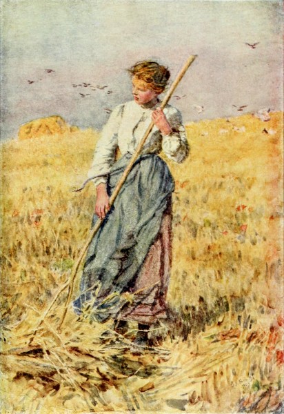 Lionel Percy Smythe - Gleaning oats