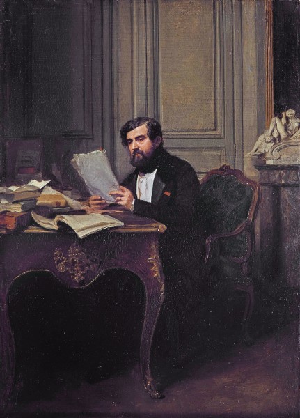 Louis de Chevigné, by Ernest Meissonier