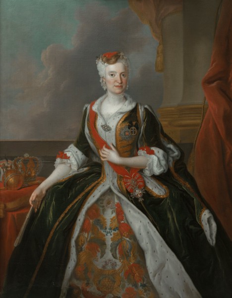Louis de Silvestre - Portrait of Maria Josepha of Austria (after 1737) - Google Art Project