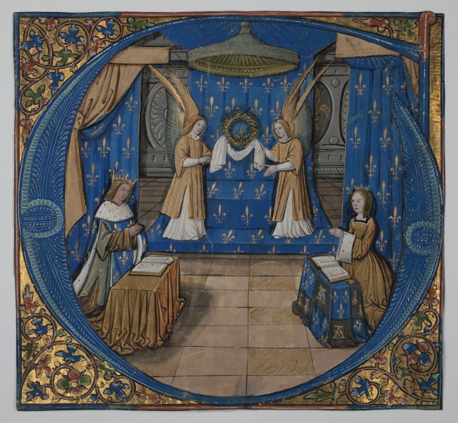 Louis XII et Anne de Bretagne devant la couronne d'épine - Musée Dobrée
