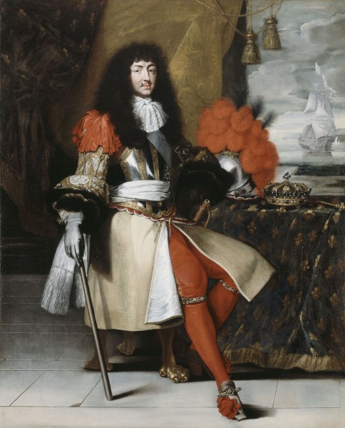 Louis XIV, King of France, after Lefebvre - Les collections du château de Versailles