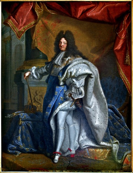 Louis XIV Rigaud Condé Chantilly
