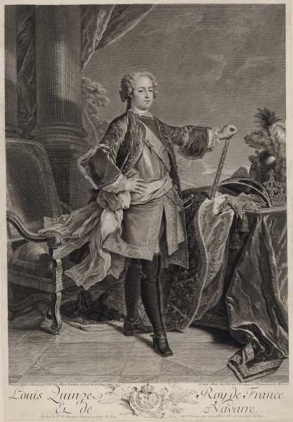 Louis XV - G. E. Petit 1771-74