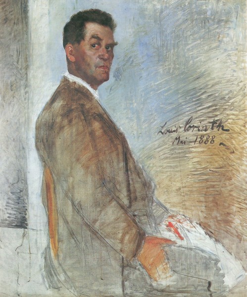 Lovis Corinth Porträt Franz Heinrich Corinth 1888