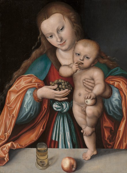 Lucas Cranach d.Ä. - Madonna und Kind (Washington, D.C.)