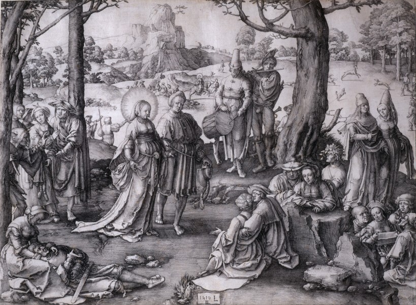 Lucas van Leyden - The Dance of Saint Mary Magdalene - Google Art Project