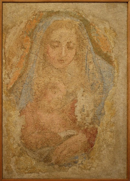 Madonna con Bambino dormiente - Biagio Bellotti