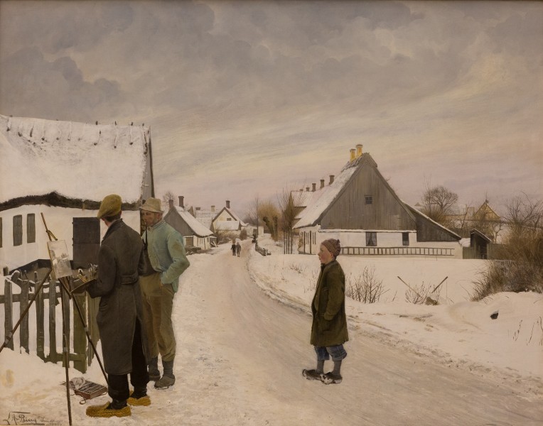 Maleren i landsbyen
