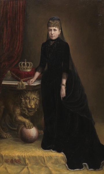 María Cristina de Habsburgo-Lorena, reina de España (Museo del Prado)