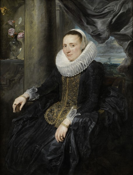 Margareta Snyders - Van Dyck c. 1620
