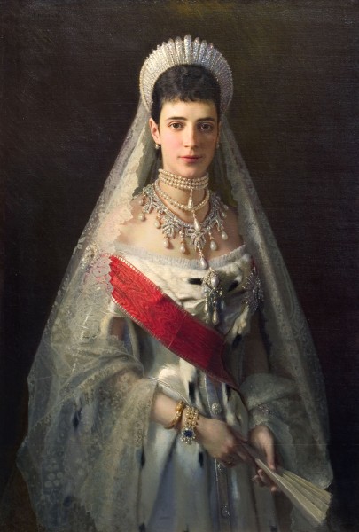 Maria Feodorovna by Kramskoj