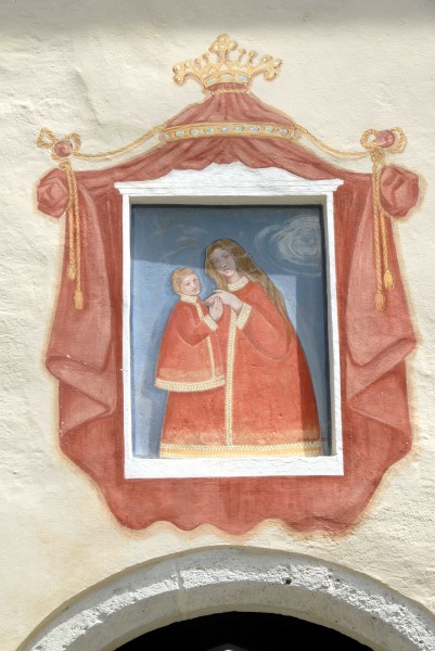 Maria Saal Kapitelhaus Madonna mit Kind 29052008 43