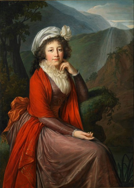 Marie Louise Elisabeth Vigée-Le Brun - Portrait de la comtesse Maria Theresia Bucquoi