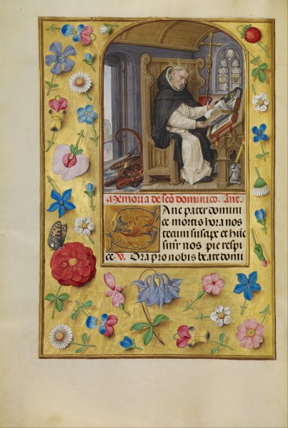 Master of James IV of Scotland (Flemish, before 1465 - about 1541) - Saint Dominic - Google Art Project