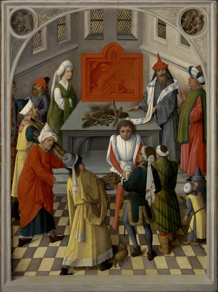 Master of the Gathering of the Manna - The Offering of the Jews - Google Art Project