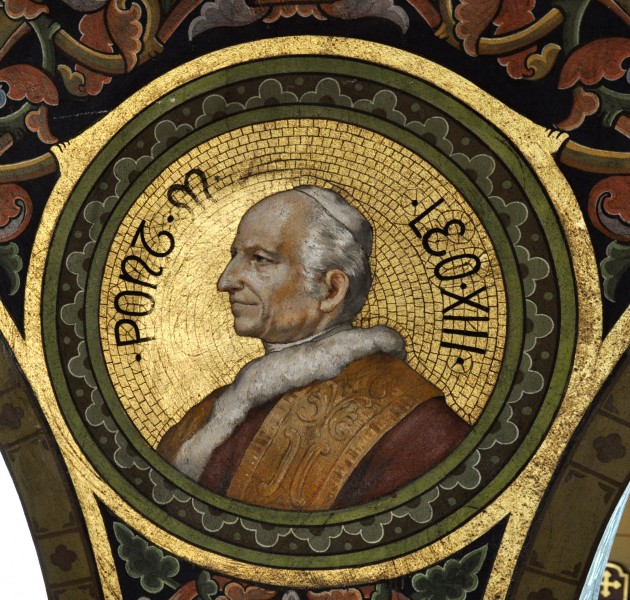 Mehrerau Collegiumskapelle Papst 10 Leo XIII a