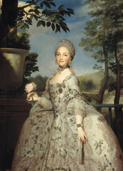 Mengs - Maria Luisa of Parma, Prado