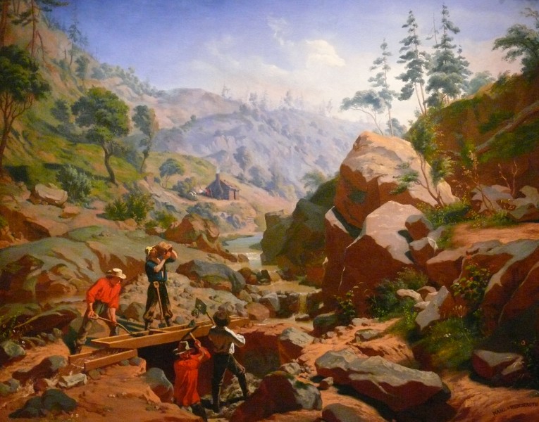 Miners in the Sierras