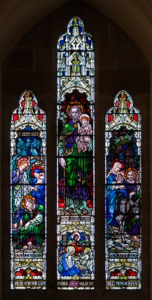 Monaghan Saint Joseph's Church Window Saint Joseph 2016 08 25
