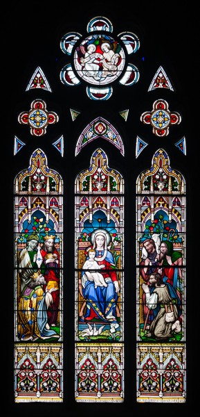 Monaghan Saint Macartan's Cathedral Window Madonna and Child 2013 09 21