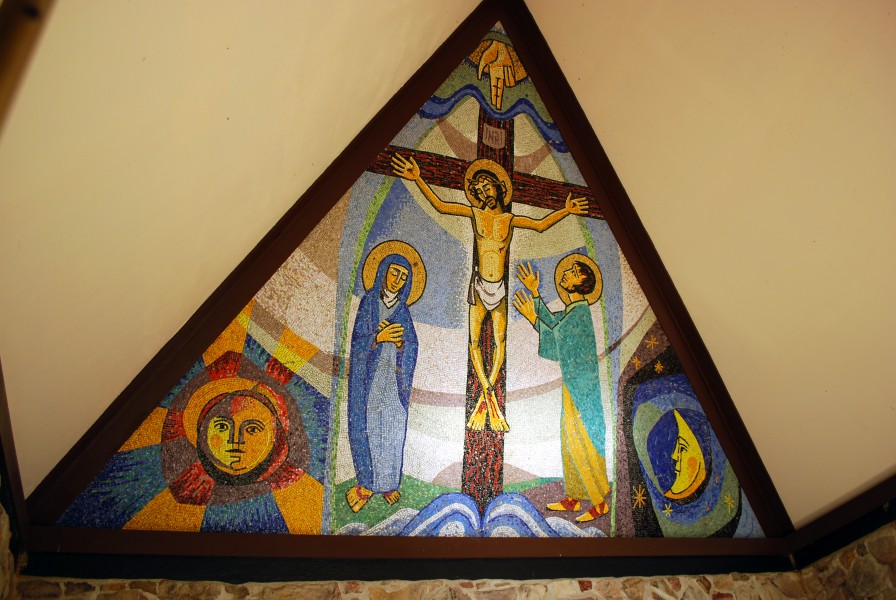 Mosaic of Crucifixion