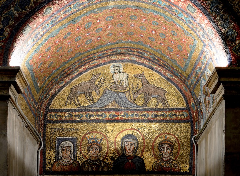 Mosaics in Santa Prassede (Rome)