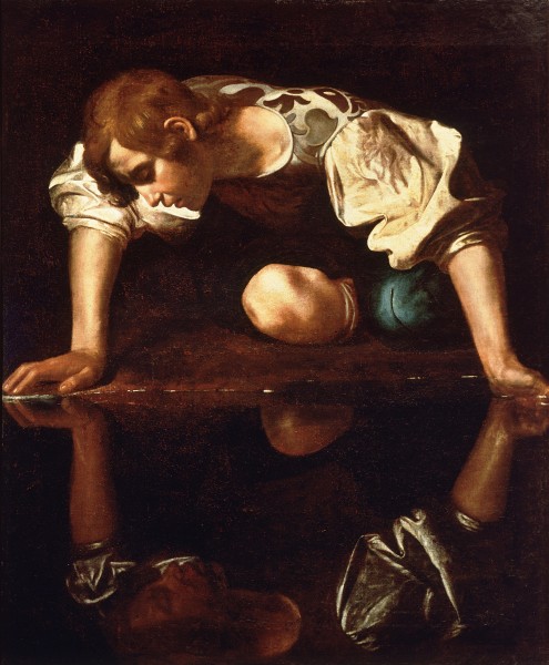 Narcissus-Caravaggio (1594-96)
