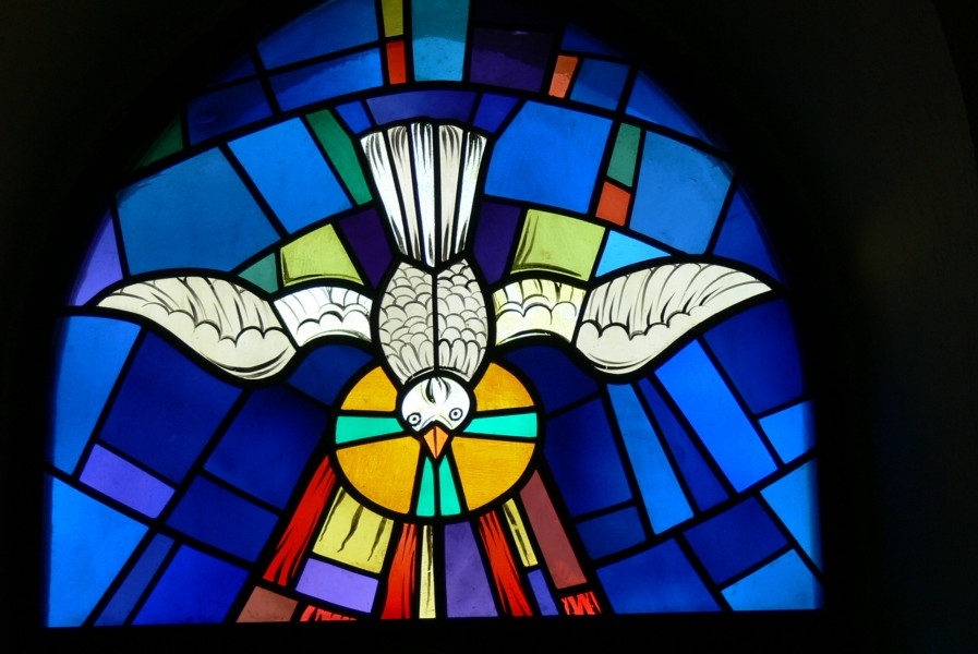 Niederkappel Gotische Kapelle - Fenster Heiliger Geist