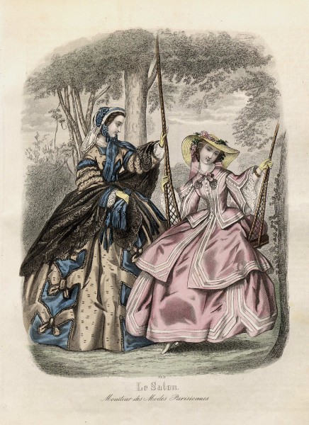 Nyaste journal för damer 1859, illustration nr 15