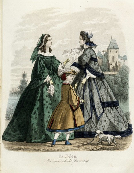 Nyaste journal för damer 1861, illustration nr 23